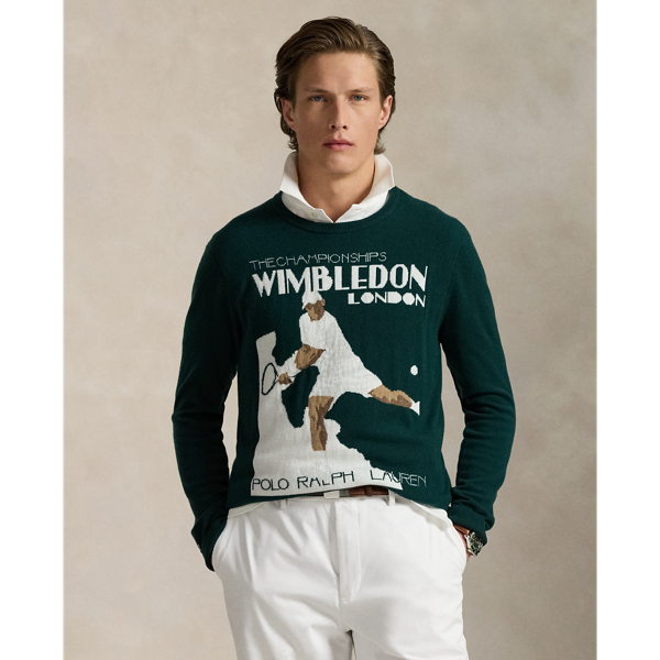 Pull Wimbledon en cachemire et coton
