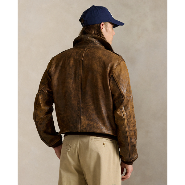 Leather Flight Jacket