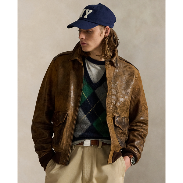 Leather Flight Jacket