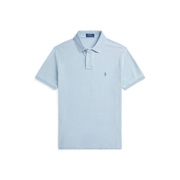 【POLO RALPH LAUREN】CUSTOM SLIM FIT INDIGO MESHポロシャツ Custom Slim Fit Indigo Mesh Polo Shirt for Men | Ralph
