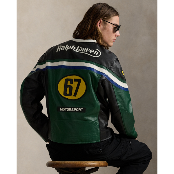 Leather Jacket for Men | Ralph Lauren® UZ