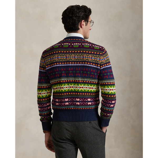 Fair Isle Cotton-Blend Jumper
