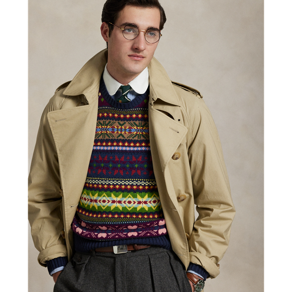 Fair Isle Cotton-Blend Jumper