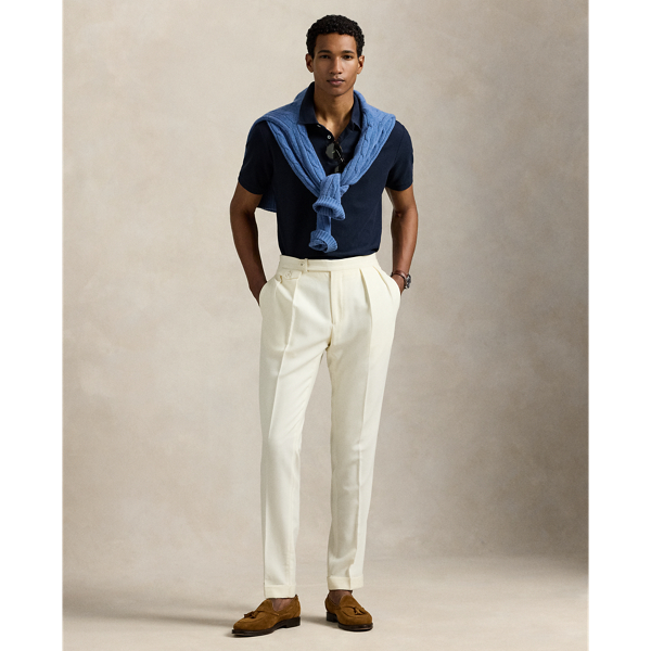 Standard-Fit Poloshirt aus Waben-Piqué