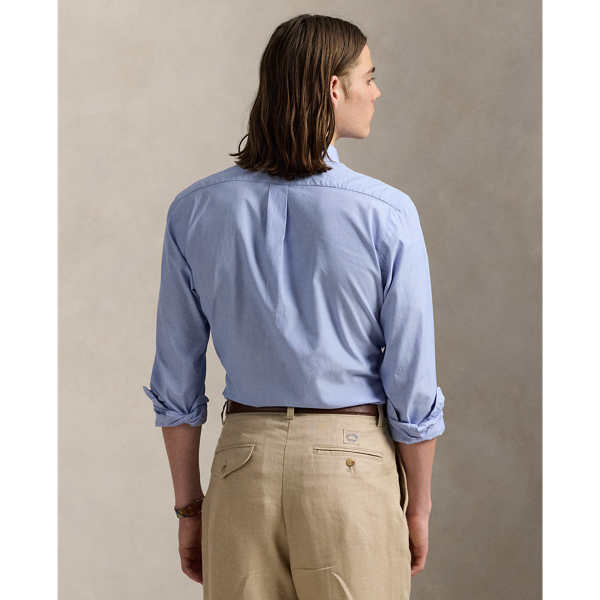 Classic-Fit Fil-à-Fil-Hemd