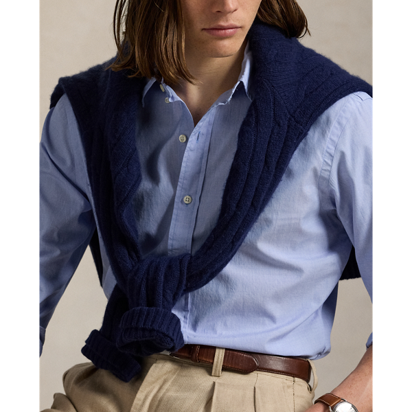 Classic Fit End-on-End Shirt for Men | Ralph Lauren® CH