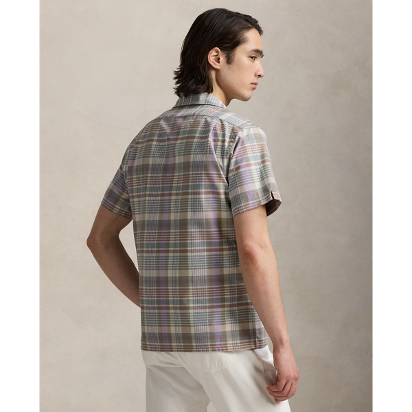 シャツ RALPH LAUREN Classic Fit Plaid Oxford Camp Shirt Classic Fit Plaid Oxford Camp Shirt