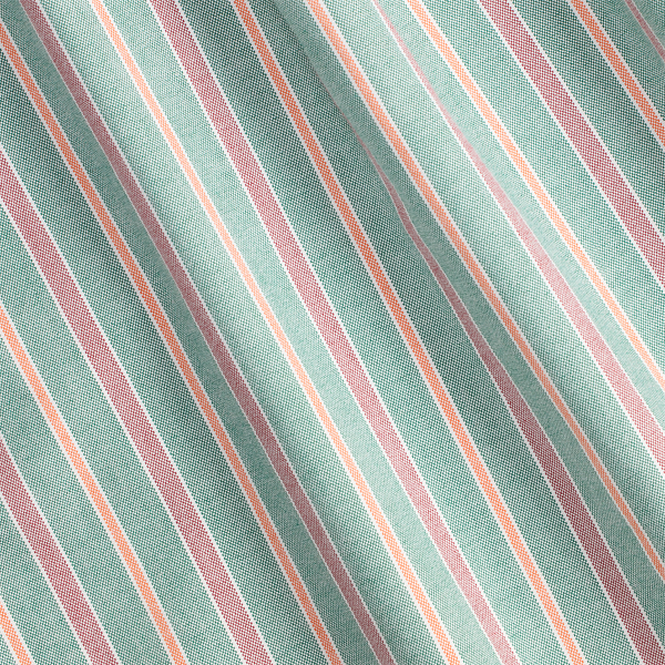 Classic Fit Striped Oxford Shirt