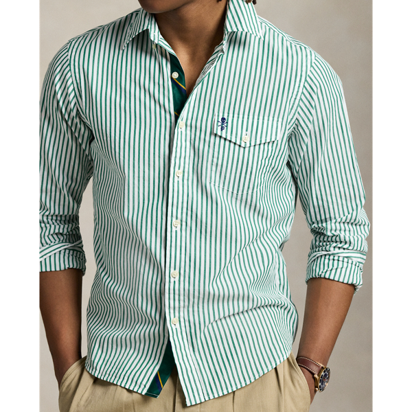 RL Prepster Classic Fit Striped Shirt