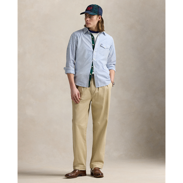 RL Prepster Classic Fit Striped Shirt
