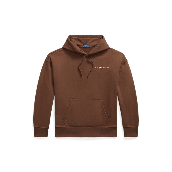 Relaxed Fit Logo Fleece Hoodie