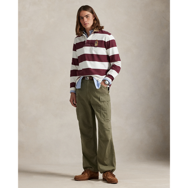 Classic Fit Polo Bear Jersey Rugby Shirt