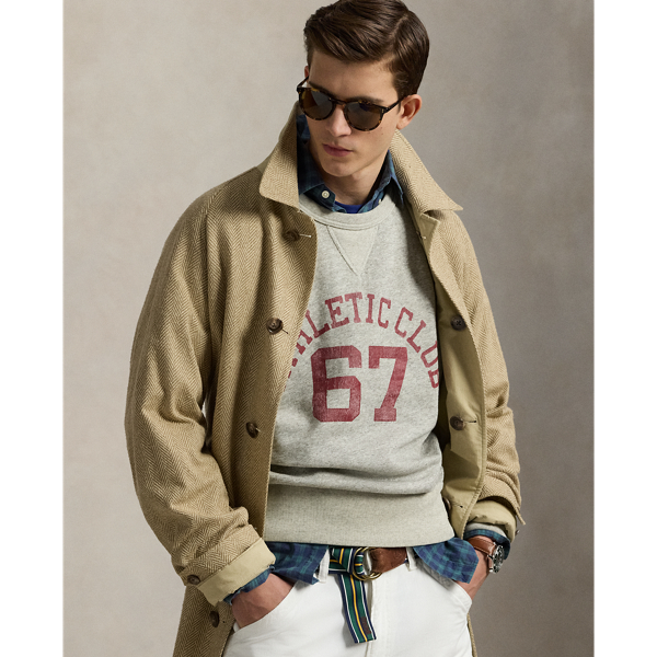 Loopback Fleece Graphic Sweatshirt