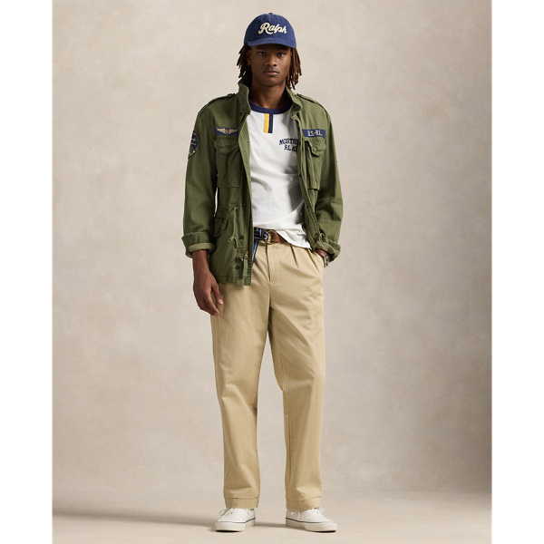 【RRL】スラブジャージー グラフィック Tシャツ 関税込み クラシック フィット スラブ ジャージー グラフィック Tシャツ