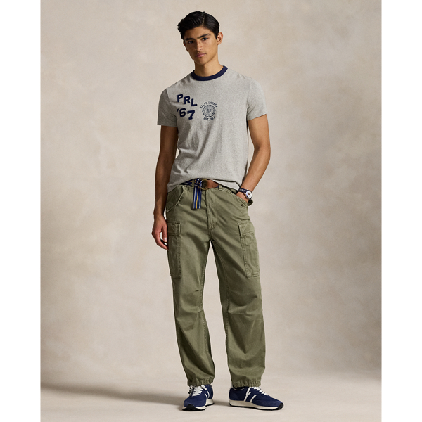 Standard Fit Logo Jersey T-Shirt
