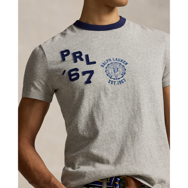 Standard Fit Logo Jersey T-Shirt