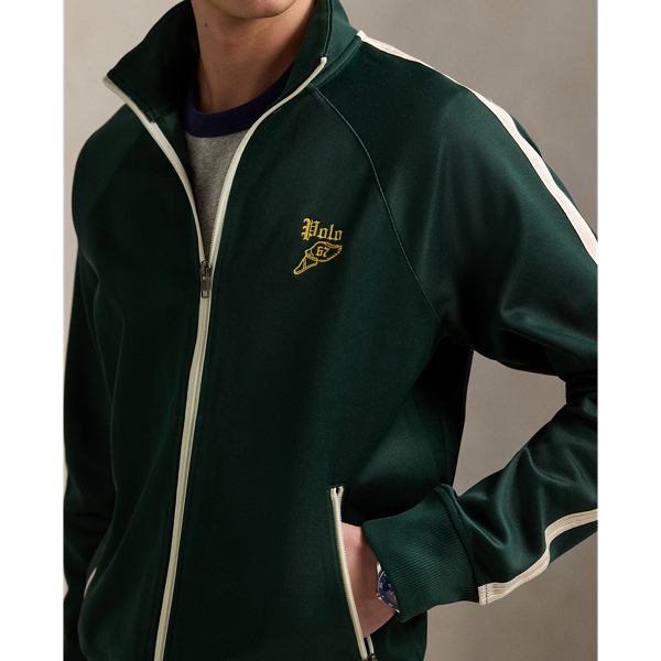 Embroidered Tricot Track Jacket