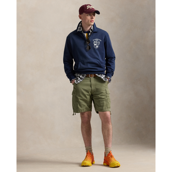 Fleece Graphic Quarter-Zip Sweatshirt
