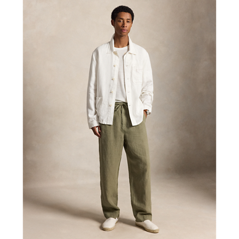 Мужские куртки Ralph Lauren Linen Utility Jacket
