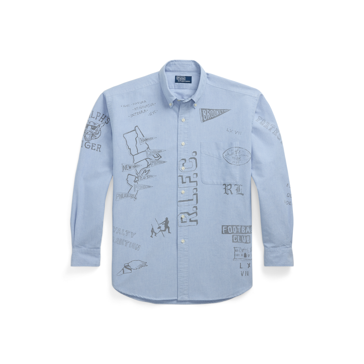 希少 polo ralph lauren the big shirt ah.h The Big Shirt