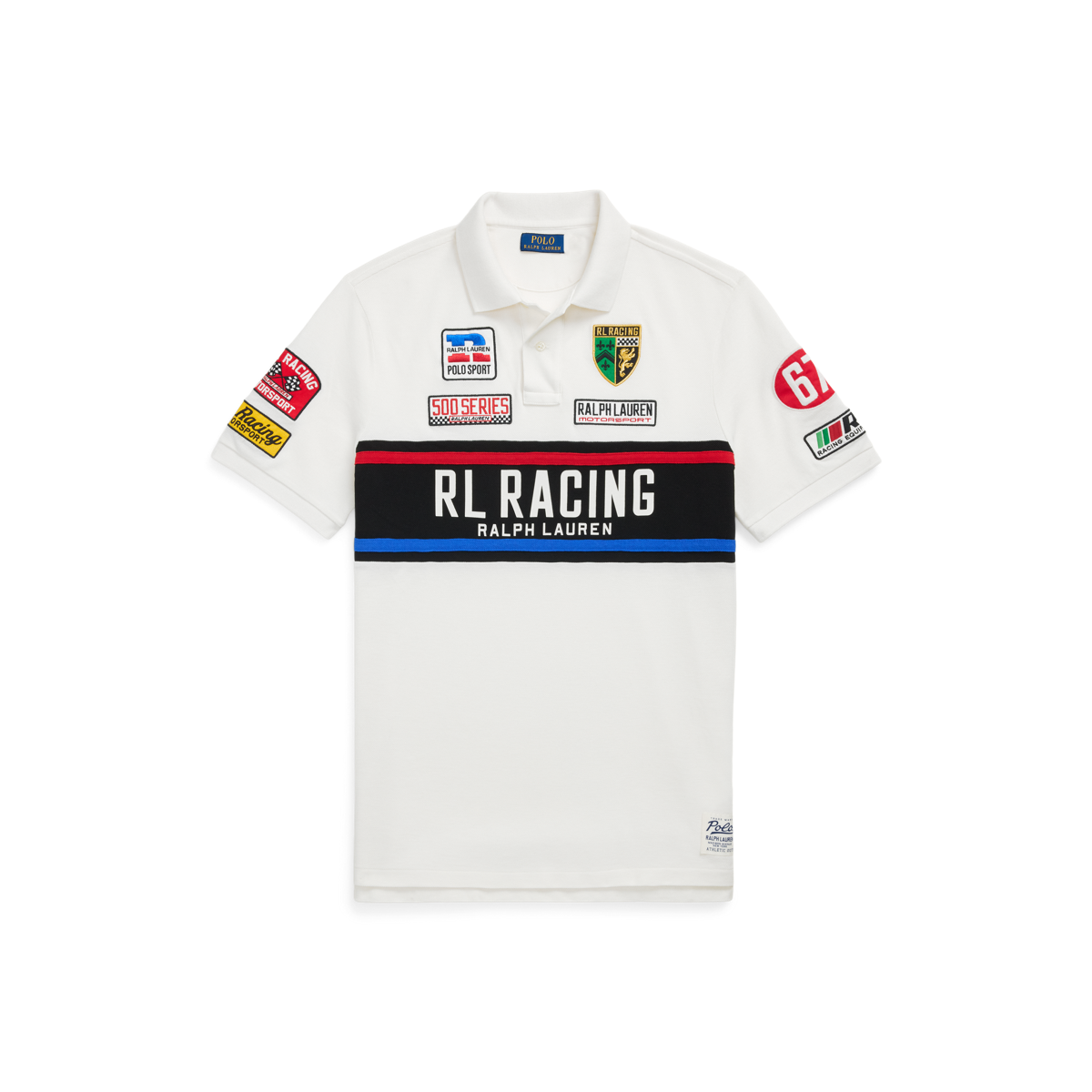 目を引く☆【Polo Ralph Lauren】Racing Mesh Polo Shirt Classic Fit Racing Mesh Polo Shirt
