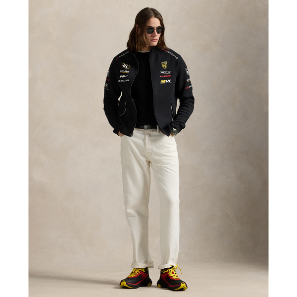 トラックライン★Ralph Lauren★ダブルニット セットアップ POLO RALPH LAUREN☆ダブルニット パーカー＆パンツ 上下セット