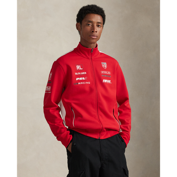 ウォーキング・ランニングウェア Ralph Lauren track jacket Red Men's Polo Ralph Lauren Hoodies & Sweatshirts | Ralph Lauren
