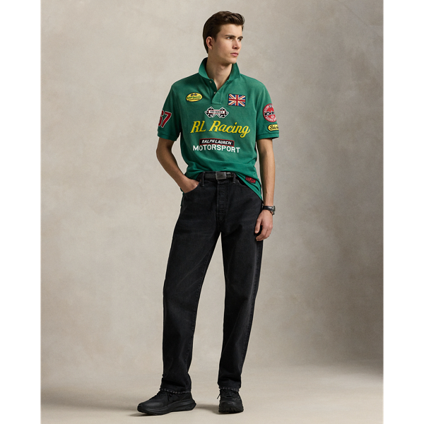 Polo Ralph Lauren Men Custom Fit Mesh Polo Shirt (X-Large