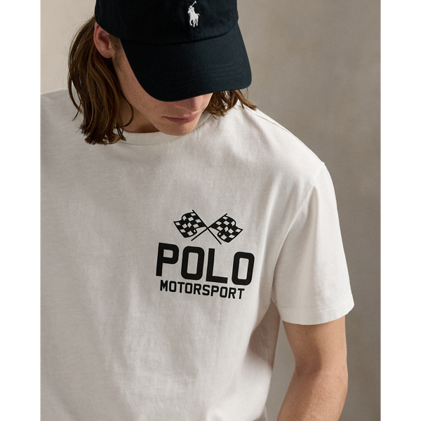 【RRL】スラブジャージー グラフィック Tシャツ 関税込み スタンダード フィット スラブ ジャージー グラフィック Tシャツ