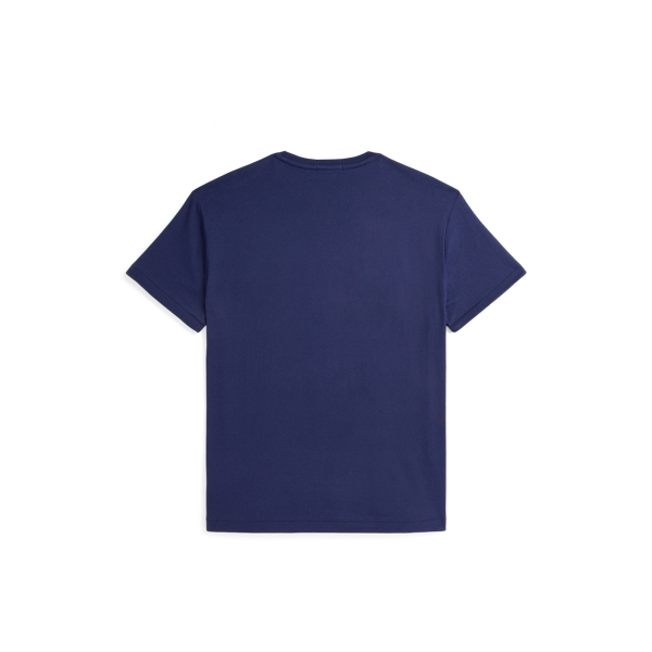 新品未使用パリのカフェ風景画グラフィックジャージーTシャツローレンラルフローレン クラシック フィット ロゴ ジャージー Tシャツ | ラルフ