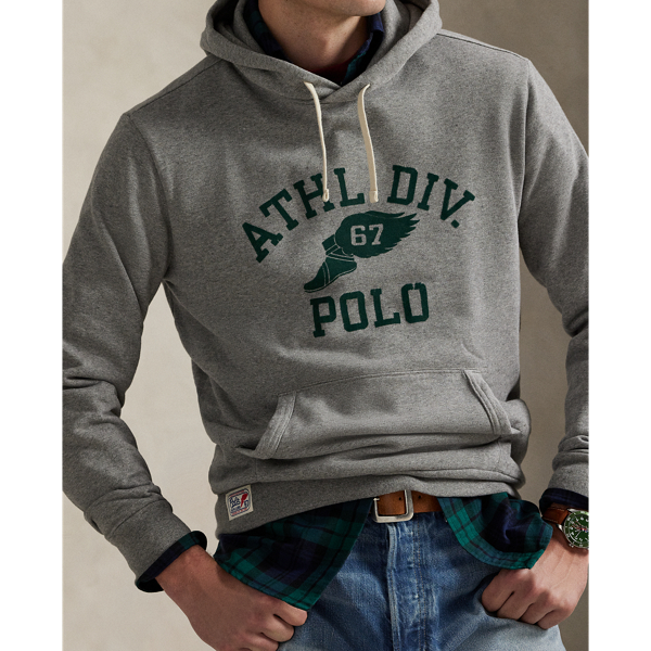 NEW【Ralph Lauren Purple Label】綿混紡 フリース フーディー ロゴ フリース フーディ | ラルフ ローレン公式オンラインストア