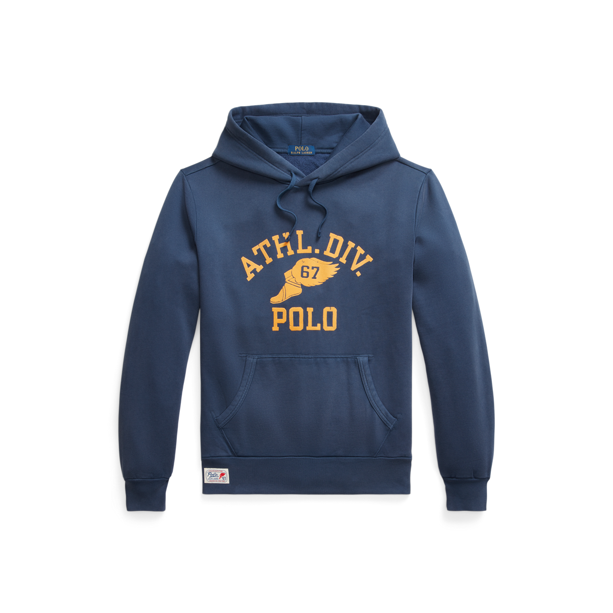 送関込 POLO RALPHLAUREN THE RL FLEECE LOGO HOODIE Relaxed Fit Logo Fleece Hoodie