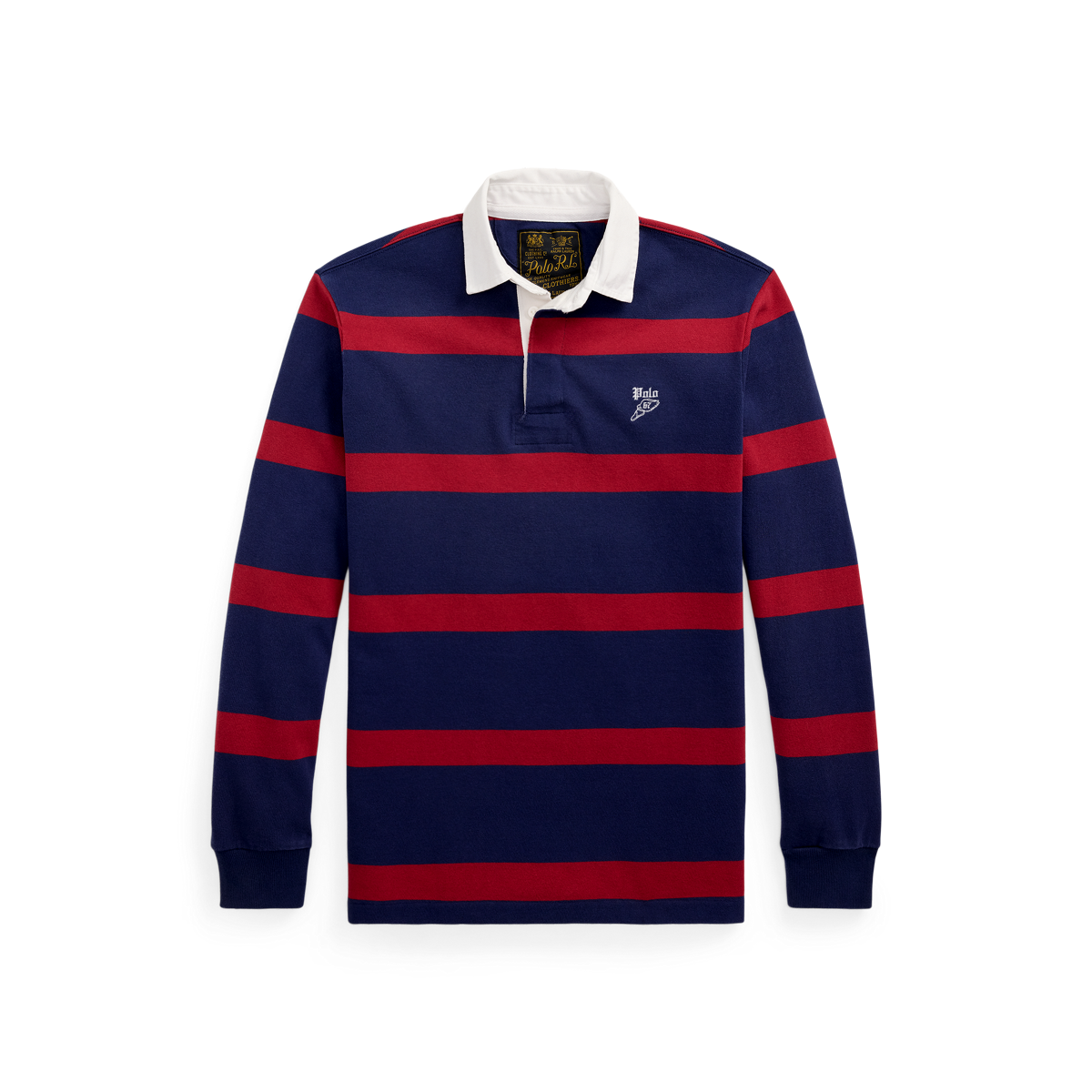 Classic Fit Embroidered Rugby Shirt