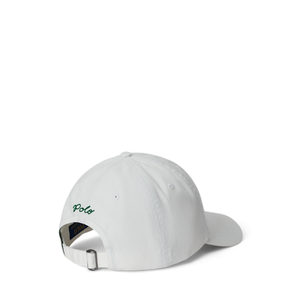 Paper White NY Patch Twill Ball Cap Polo Ralph Lauren 2