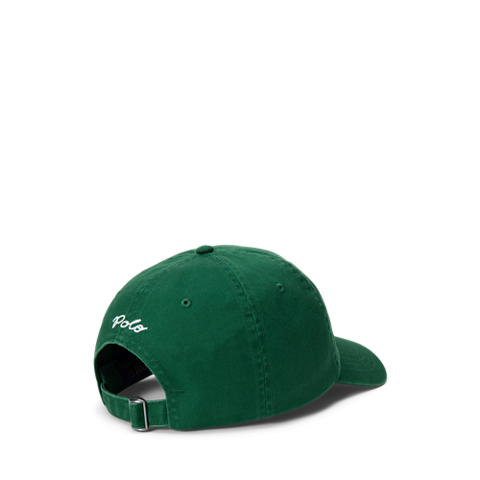 Мужская кепка Ralph Lauren NY Patch Twill Ball, цвет: Тёмно-зелёный