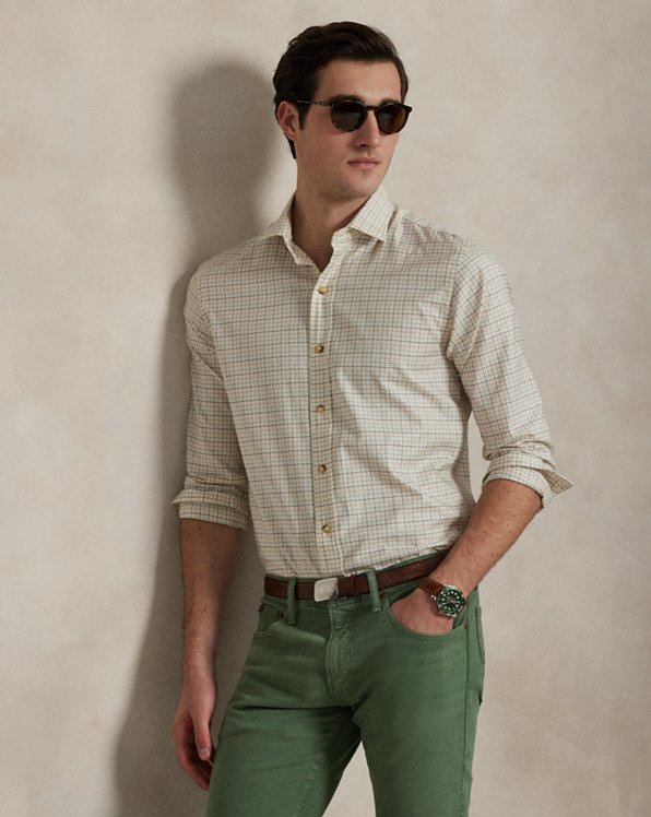 Men's Cream Casual Shirts | Ralph Lauren® PK Men's Cream Casual Shirts | Ralph Lauren® PK