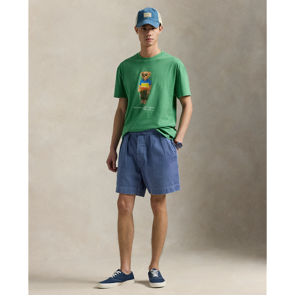 Custom-Slim Jersey-T-Shirt mit Polo Bear