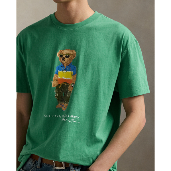 新作【Polo Ralph Lauren】大人気の ポロベアー ☆ ジャージーT Polo ベア コットン ジャージー Tシャツ | ラルフ ローレン公式