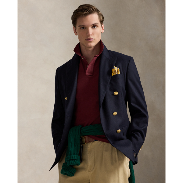 Custom-Slim-Fit Poloshirt mit Polo Bear