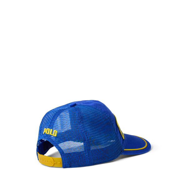 POLO RALPH LAUREN/メンズ ロゴパッチ ツイルトラッカーキャップ POLO RALPH LAUREN キャップ 帽子 ロゴパッチ ツイル トラッカー