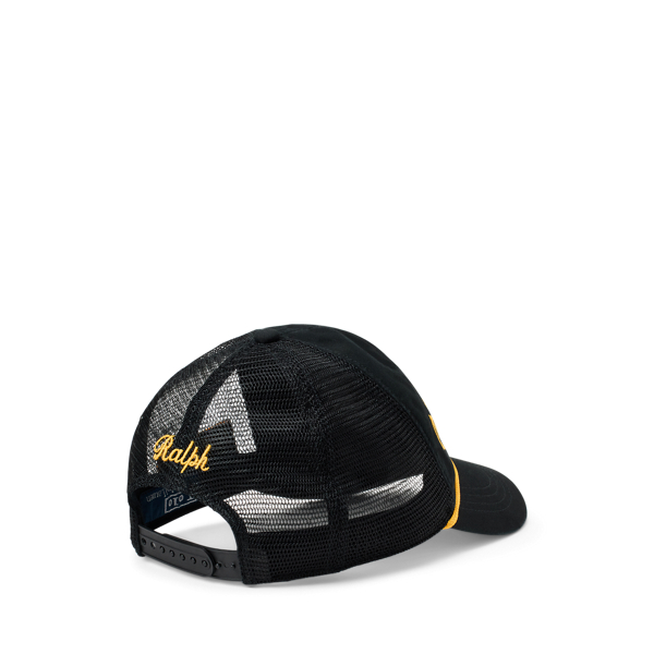 ★米国発*POLO*新作*Ralph’s Garage Canvas Trucker キャップ★ Ralph's Garage Canvas Trucker Cap