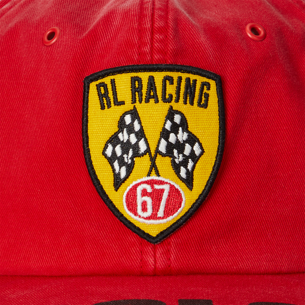 Racing-Patch Twill Ball Cap