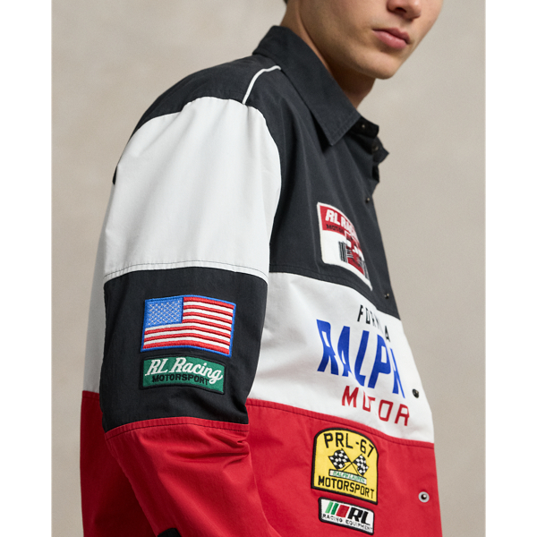 polo ralph lauren レーシングシャツ レーシング オーバーシャツ | ラルフ ローレン公式オンラインストア