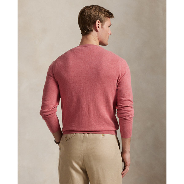 Strawberry Gelato Cotton-Cashmere Crewneck Jumper Polo Ralph Lauren 5
