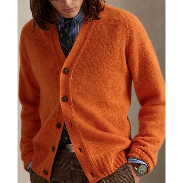 Wool V-Neck Cardigan