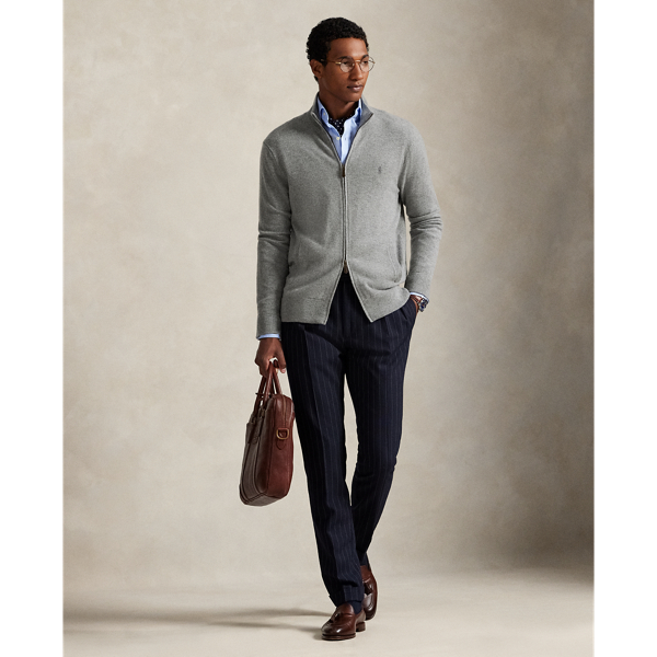 Wool Full-Zip Jumper