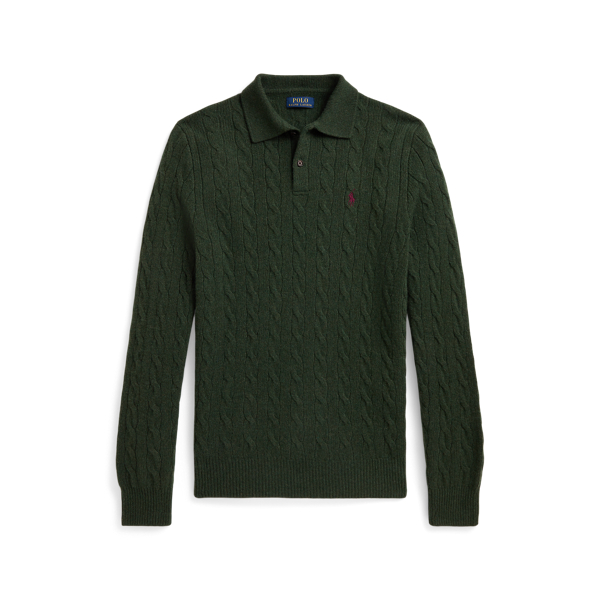 Cable-Knit Wool & Cashmere Jumper