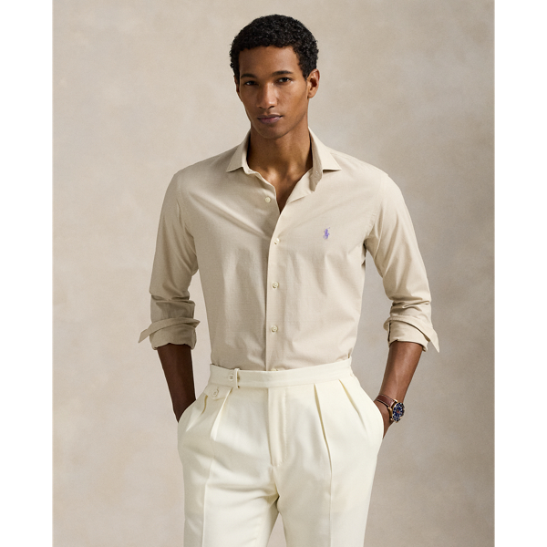 Chemise Custom Fit en popeline stretch