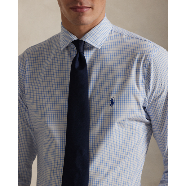 Camisa de popelina el&aacute;stica Custom Fit Polo Ralph Lauren en Blanco Harbor Island 6