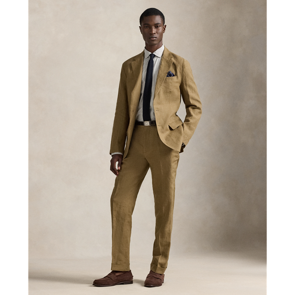 Chemise Custom Fit en popeline stretch Polo Ralph Lauren en Blanc Chocolat 4